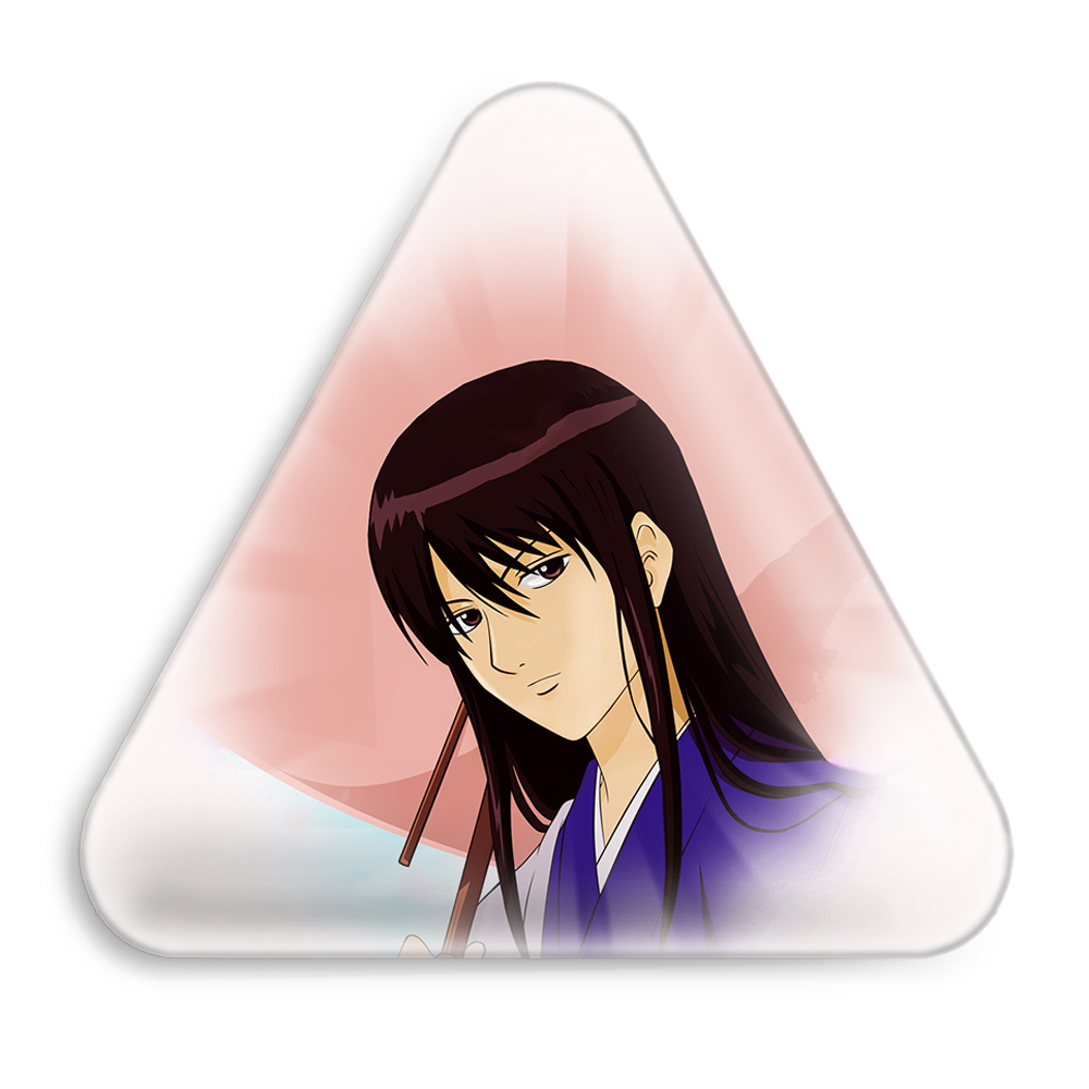 پیکسل خندالو طرح کوتارو کاتسورا انیمه گینتاما مدل مثلثی کد 12967