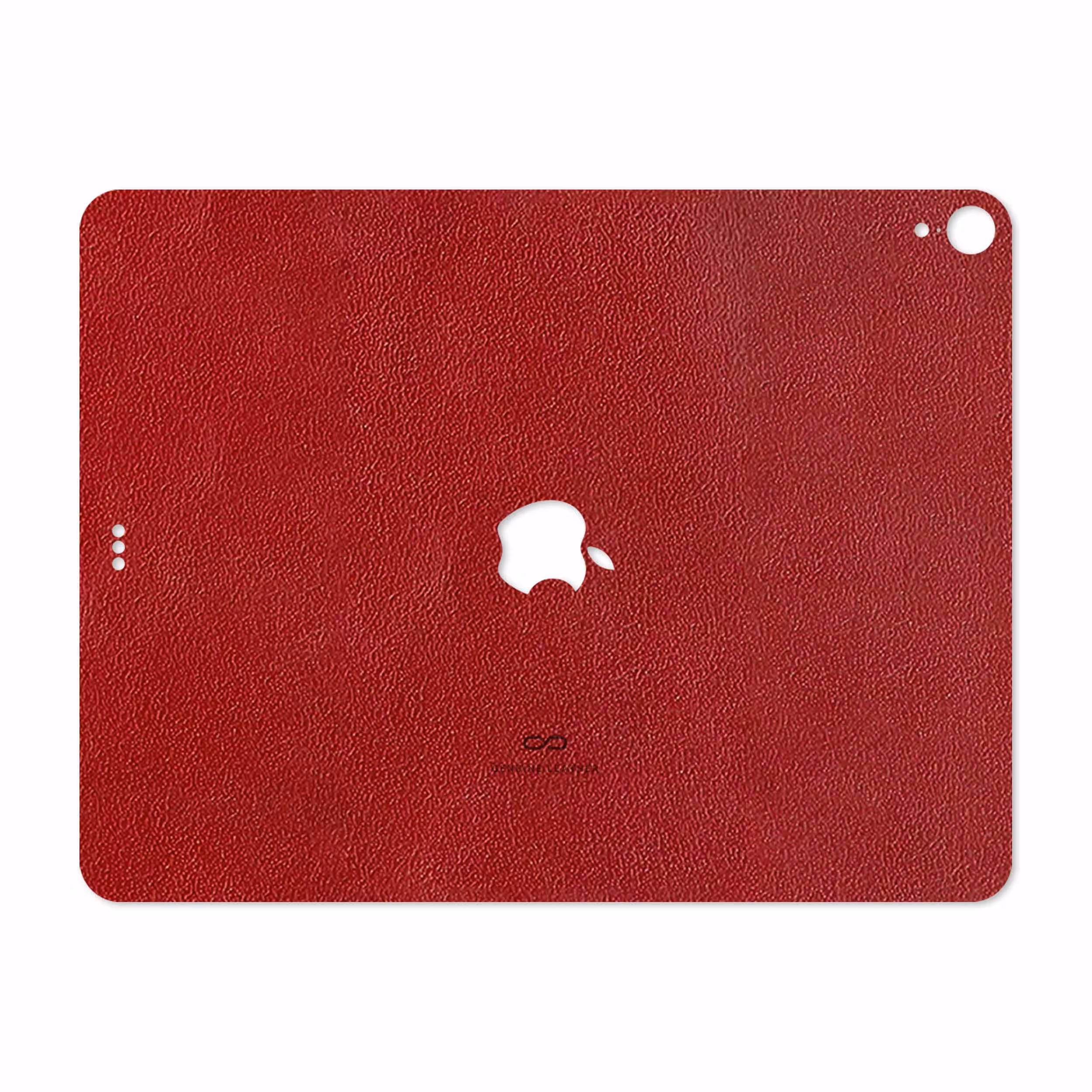 برچسب پوششی ماهوت مدل Red-Leather مناسب برای تبلت اپل iPad Pro 12.9 (GEN 3) 2018 A1983