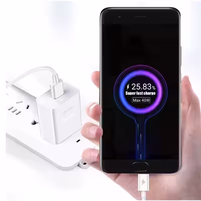 کابل تبدیل USB به USB-C مدل Fast Charge 5A طول 1 متر
