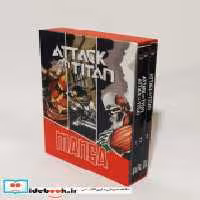 کتاب مانگا پلاس انگلیسی Attac On Titan،ج1تا3،باقاب کتابیار | ایده بوک