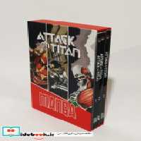 کتاب مانگا پلاس انگلیسی Attac On Titan،ج1تا3،باقاب کتابیار | ایده بوک
