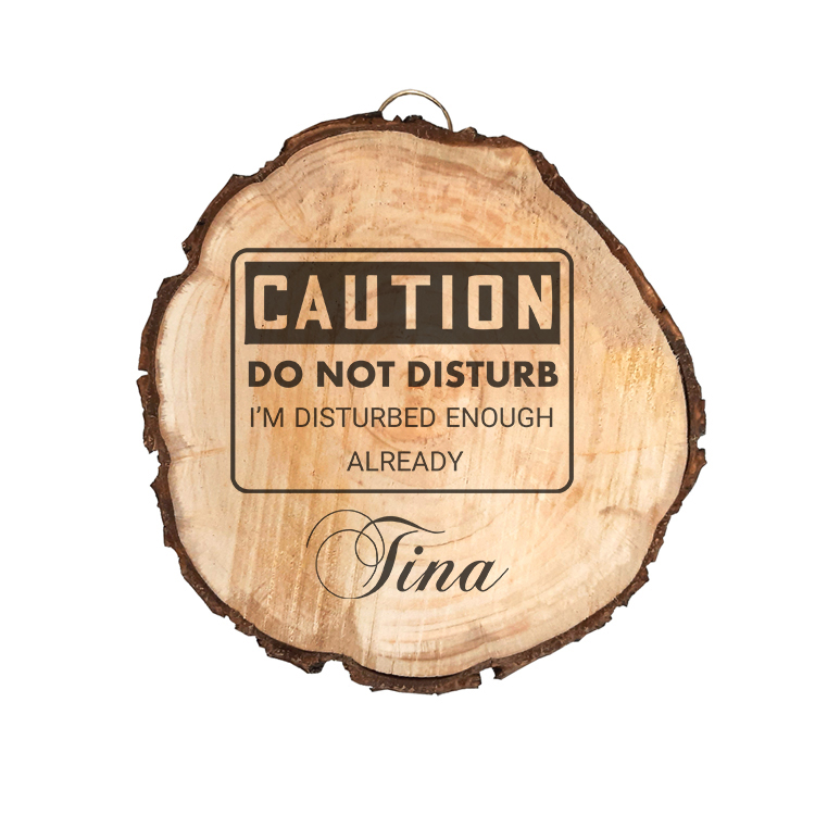 دیوار کوب چوبی مدل اسم تینا کد 1495