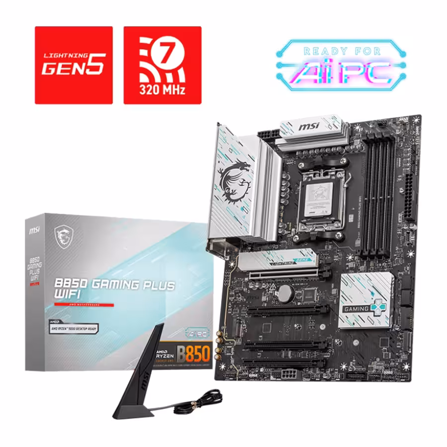 مادربرد ام اس آی مدل B850 GAMING PLUS WIFI