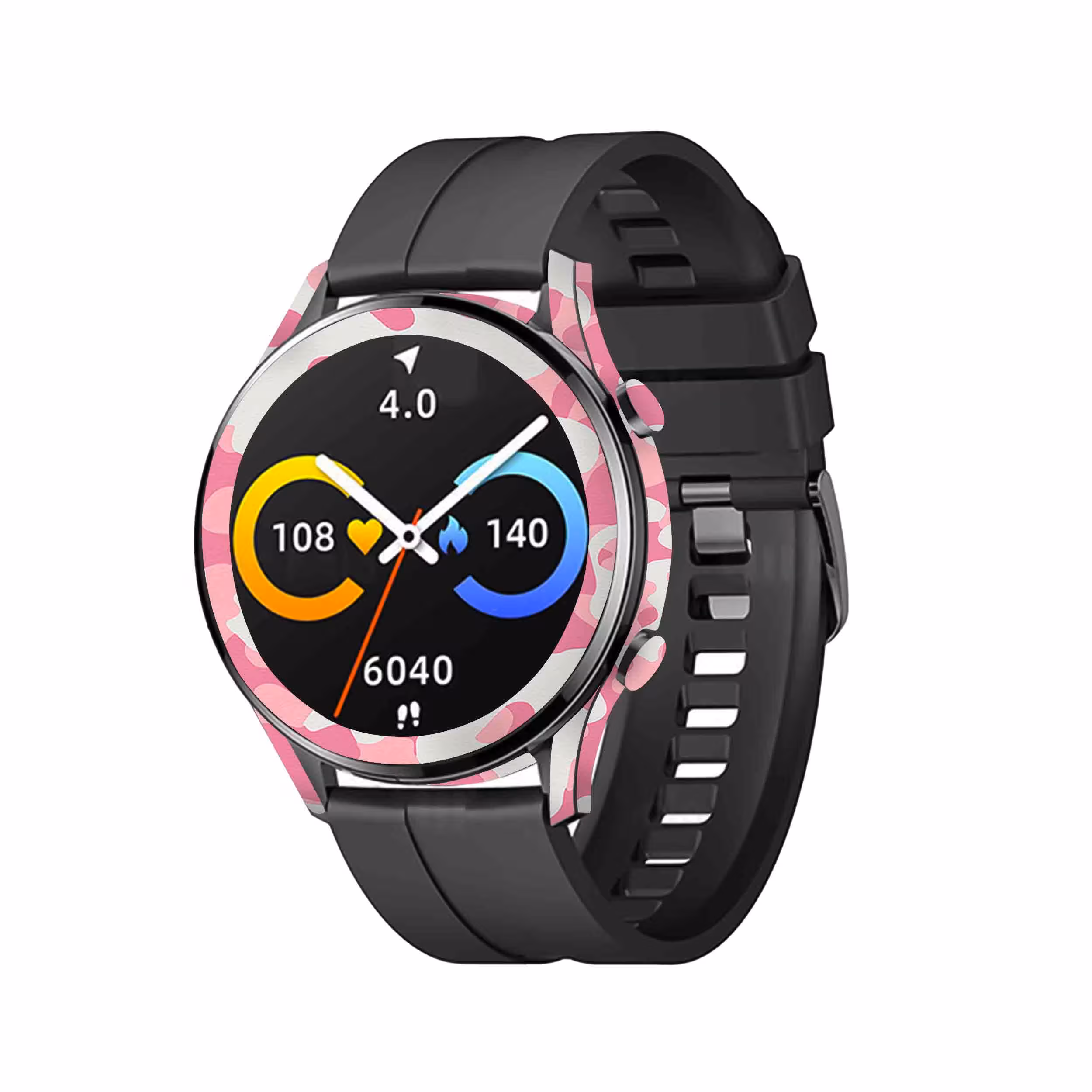 برچسب ماهوت طرح Army-Pink مناسب برای ساعت هوشمند شیائومی Imilab W12