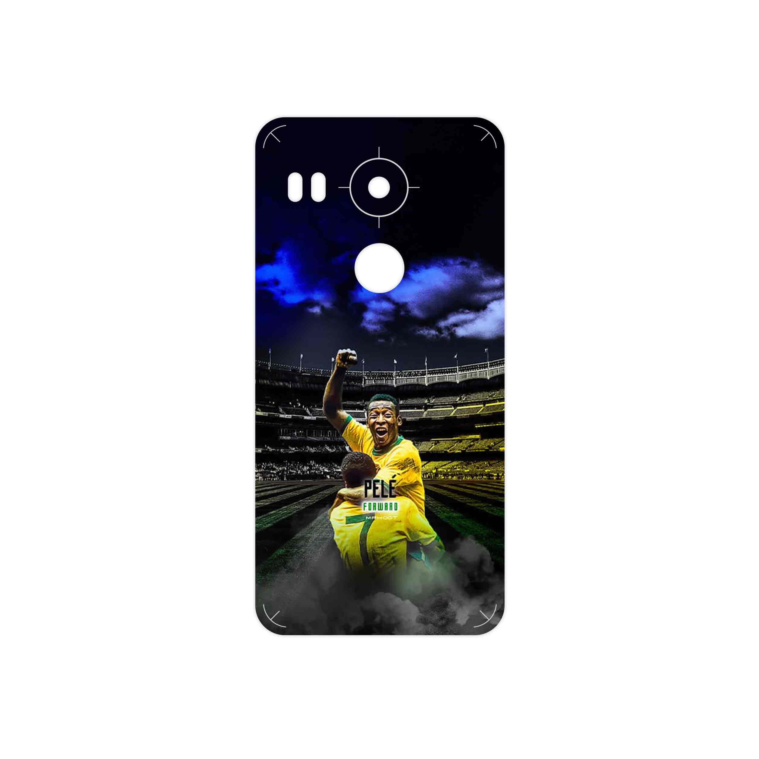 برچسب پوششی ماهوت مدل Pele مناسب برای گوشی موبایل گوگل Nexus 5X