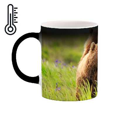 ماگ حرارتی طرح خرس مدل mgph10870