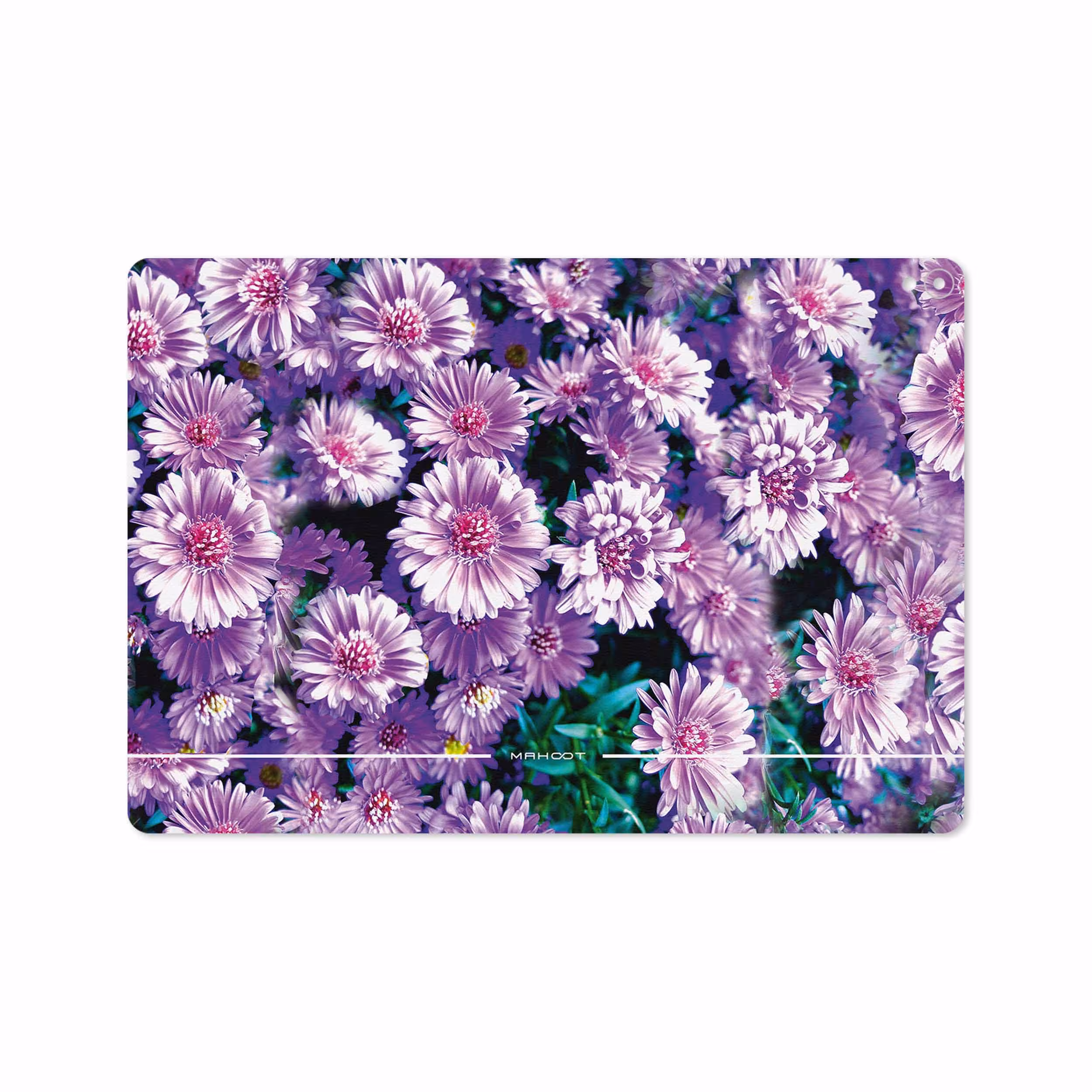 برچسب پوششی ماهوت مدل Purple-Flower مناسب برای تبلت اپل iPad Pro 10.5 2017 A1701