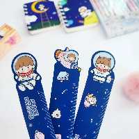 خط کش مگنتی 15 سانتیمتری طرح فضانورد