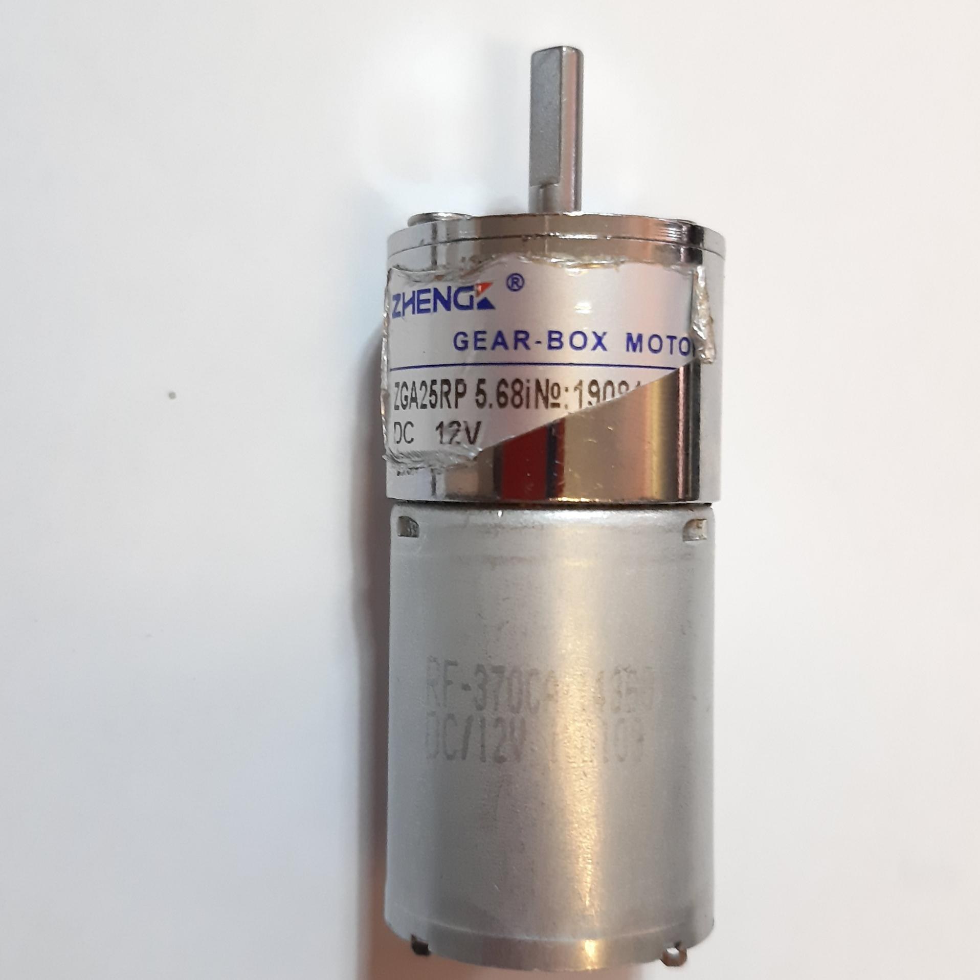 موتور گیربکس 12V-1000RPM ZGA25