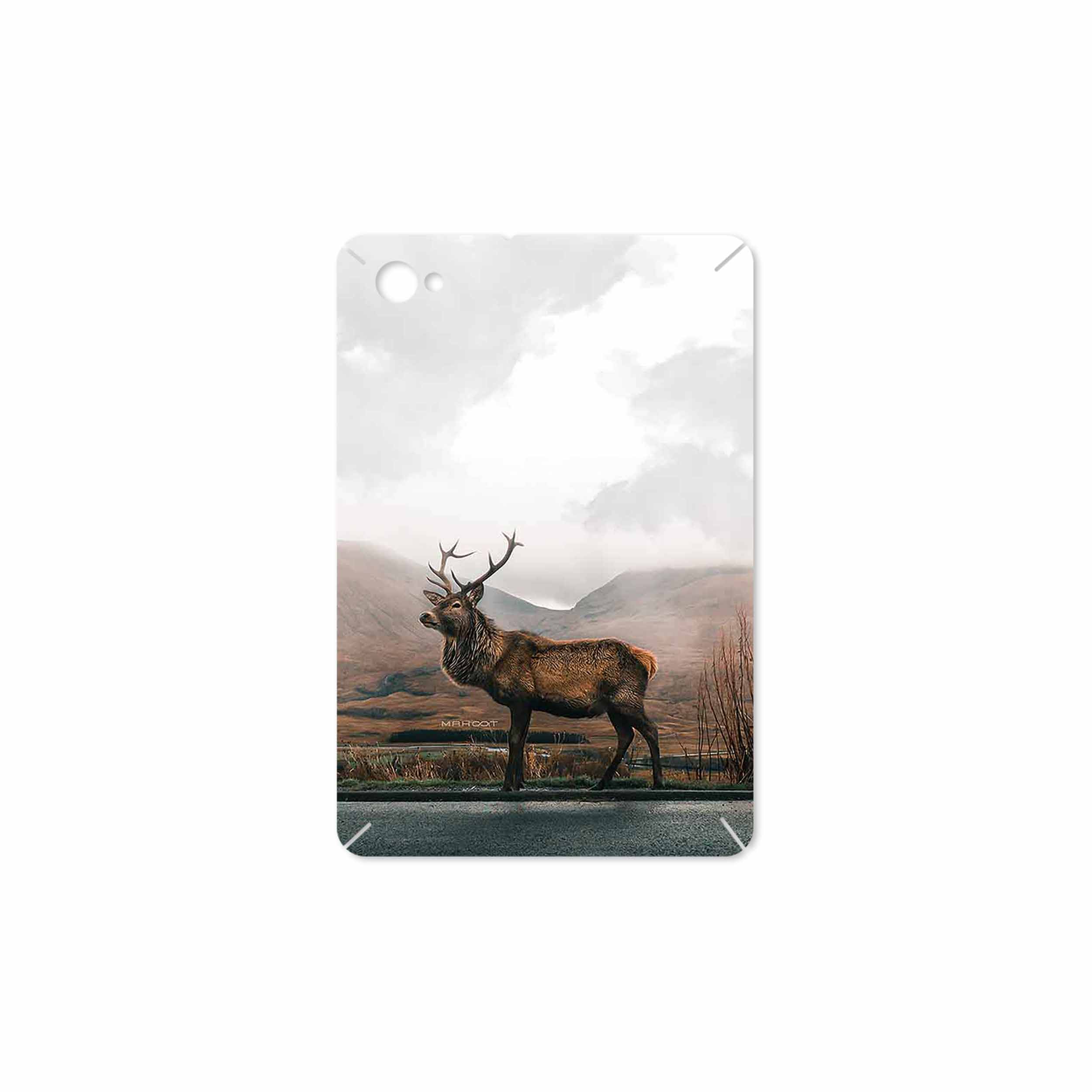 برچسب پوششی ماهوت مدل Horned Deer مناسب برای تبلت سامسونگ Galaxy Tab 7.7 2011 P6800