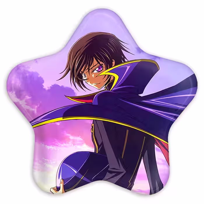 پیکسل خندالو طرح لولوش وی بریتانیا انیمه کد گیاس Code Geass مدل ستاره ای کد 13068