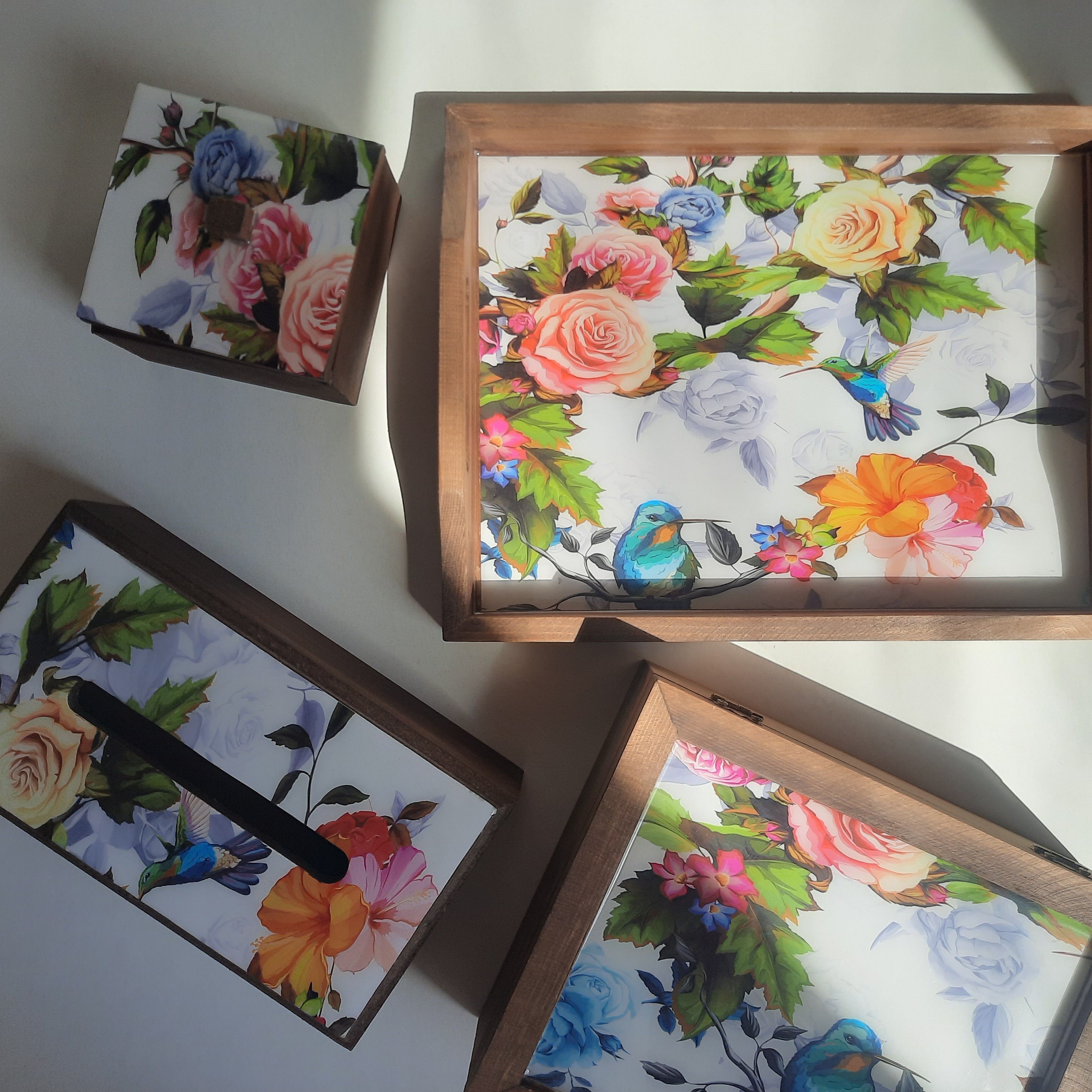 ست چوبی پذیرایی تمام چوب روس و رزین 