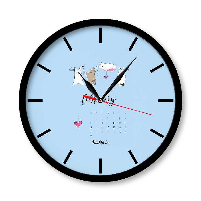 ساعت‌های دیواری راویتا طرح 2960