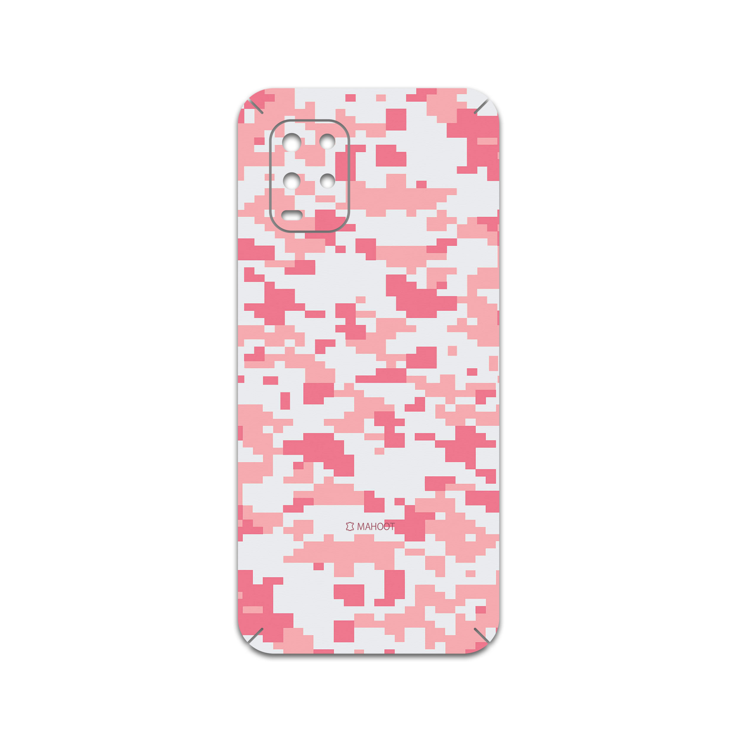 برچسب پوششی ماهوت مدل Army-Pink-pixel مناسب برای گوشی موبایل شیائومی Mi 10 Lite 5G