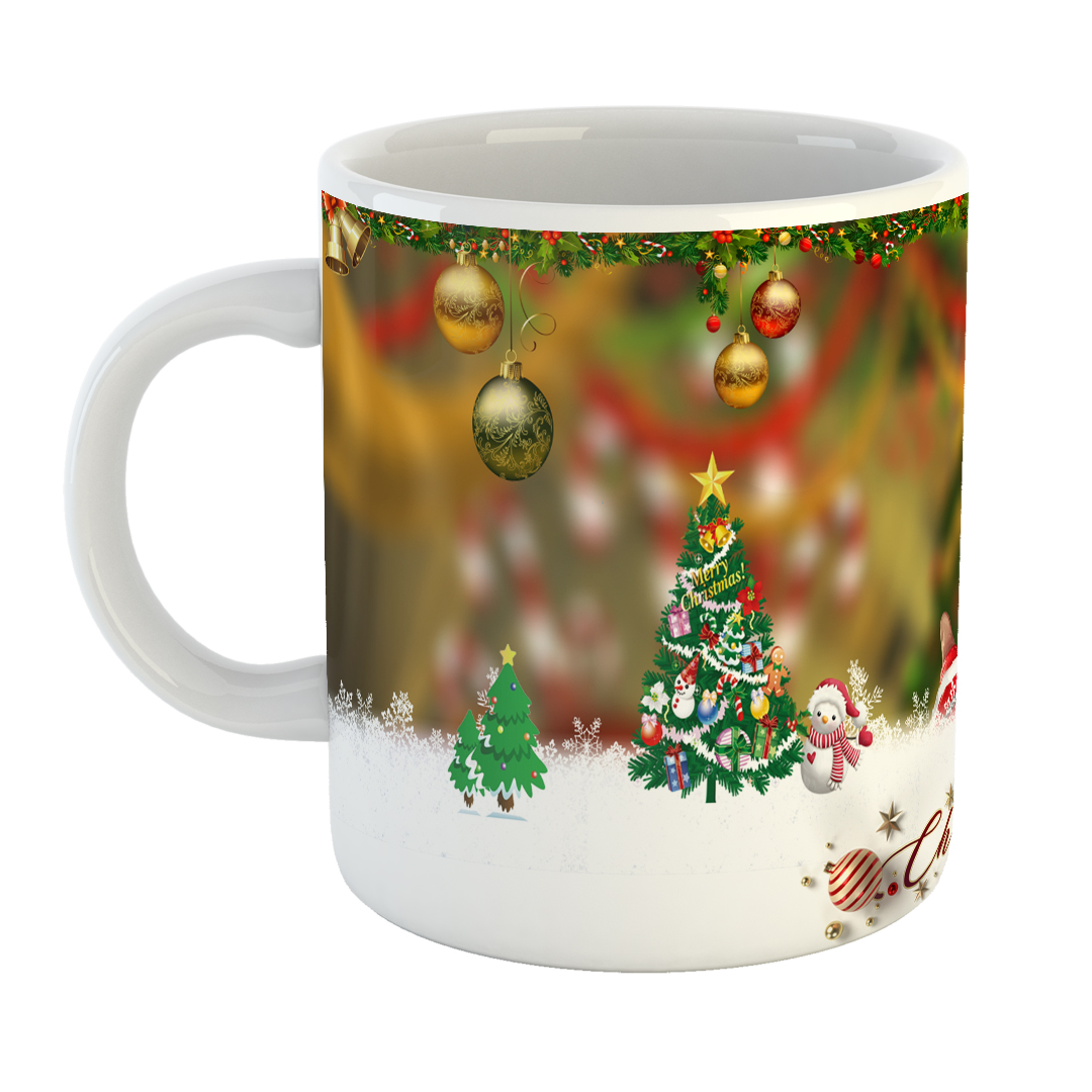 ماگ طرح کریسمس کد 2323