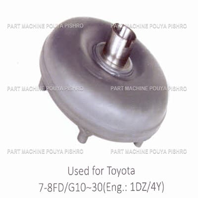 توربین ليفتراك تویوتا مدل Toyota 7-8FD/G10~30 Eng: 1DZ/4Y