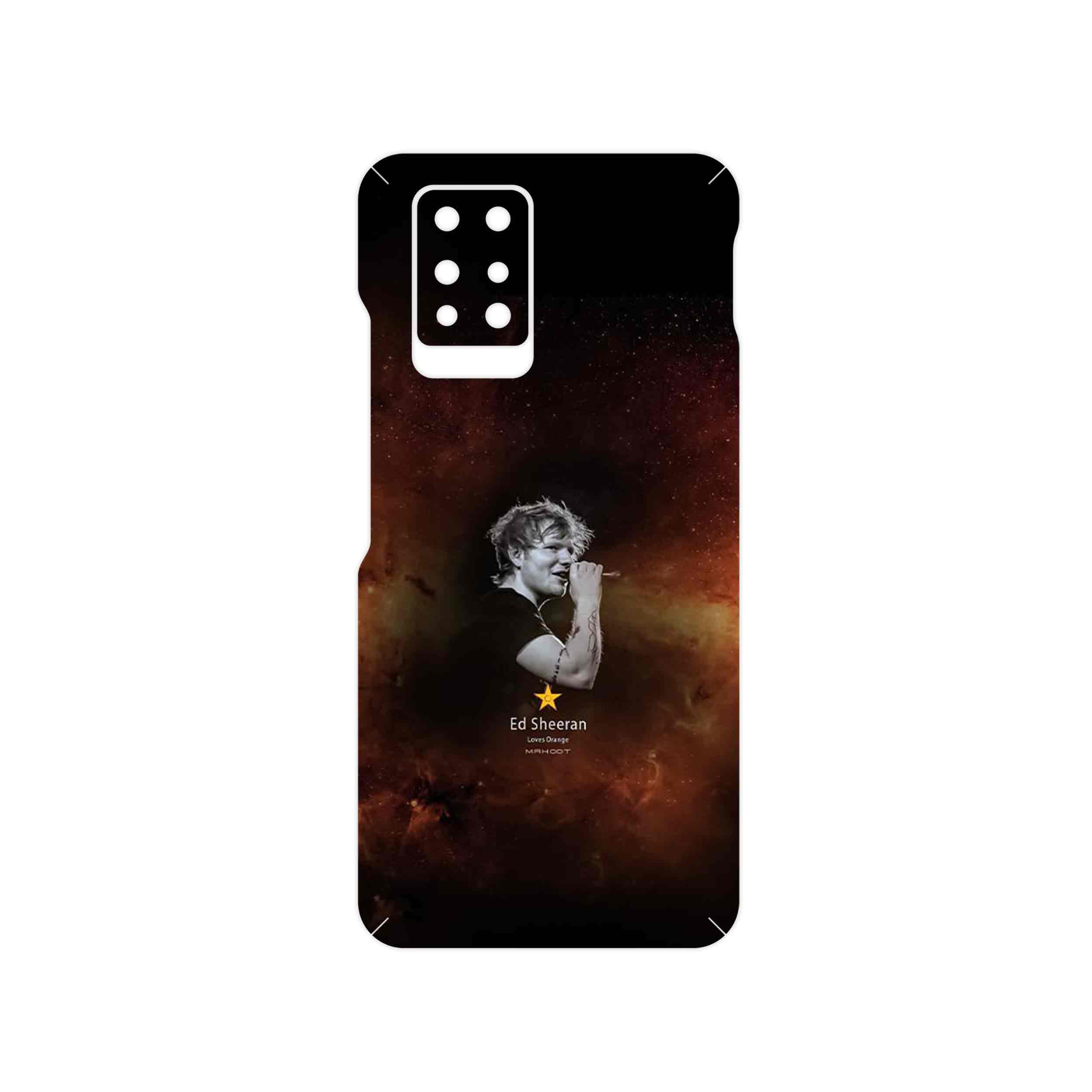 برچسب پوششی ماهوت مدل Ed Sheeran مناسب برای گوشی موبایل اینفینیکس Note 10 Pro