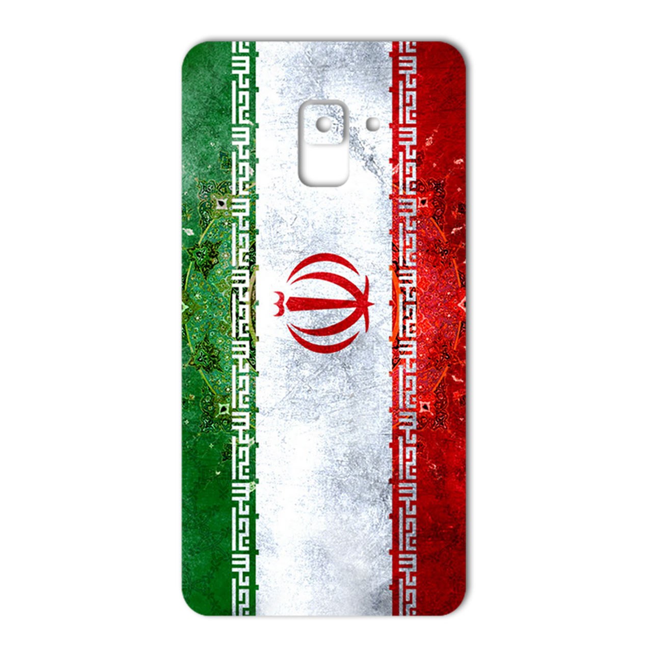 برچسب پوششی ماهوت مدل IRAN-flag Design مناسب برای گوشی Samsung A8 Plus 2018