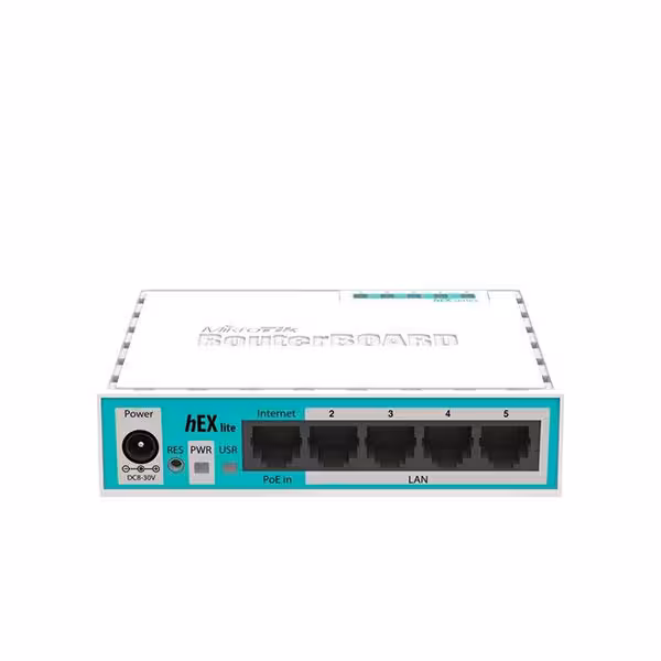 روتر میکروتیک مدل RB 750-R2 HEX Lite - فروشگاه اینترنتی طیف سنتر