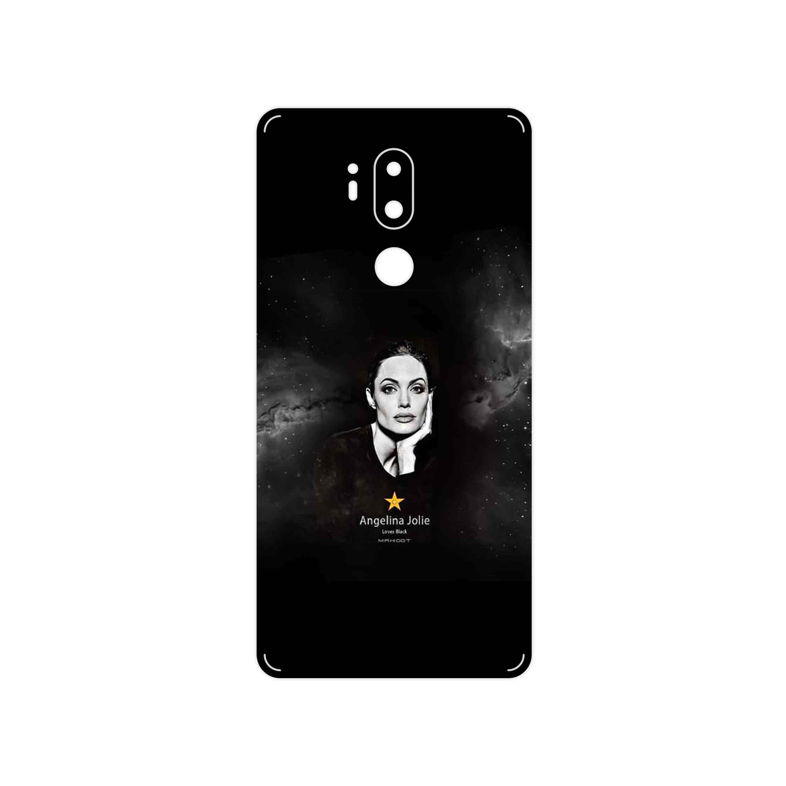 برچسب پوششی ماهوت مدل Angelina Jolie مناسب برای گوشی موبایل ال جی G7 PLUS THINQ
