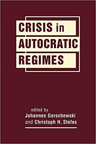 خرید و دانلود نسخه کامل کتاب Crisis in Autatic Regimes BY Gerschewski - Pdf