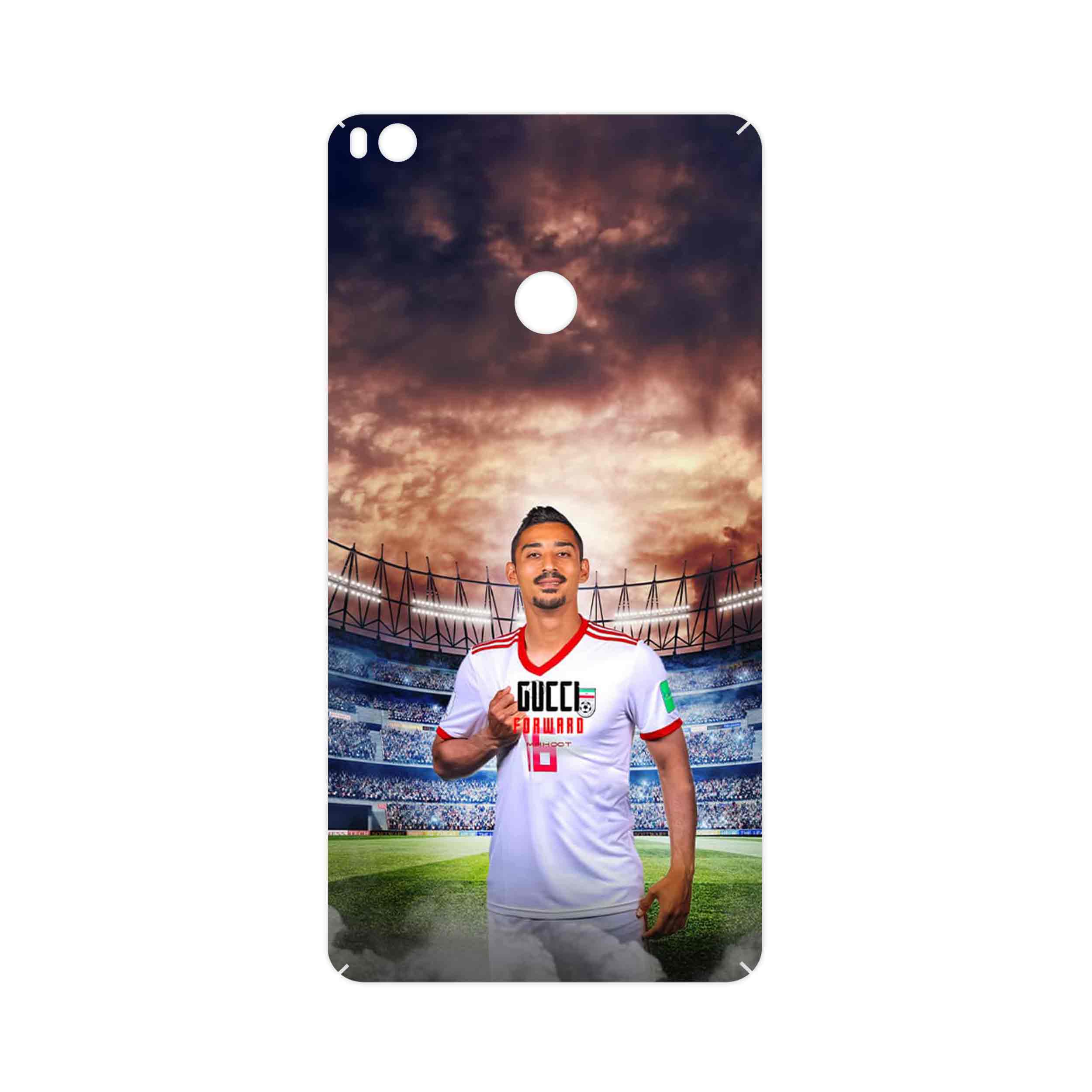 برچسب پوششی ماهوت مدل Reza Ghoochannejhad مناسب برای گوشی موبایل شیائومی Mi Max 2