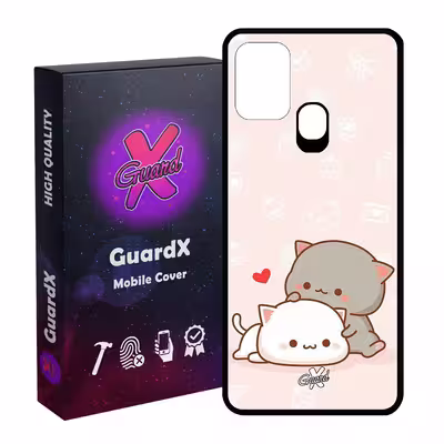 کاور گارد ایکس طرح Love مدل Glass10372 مناسب برای گوشی موبایل سامسونگ Galaxy M31 / M31 Prime / F41