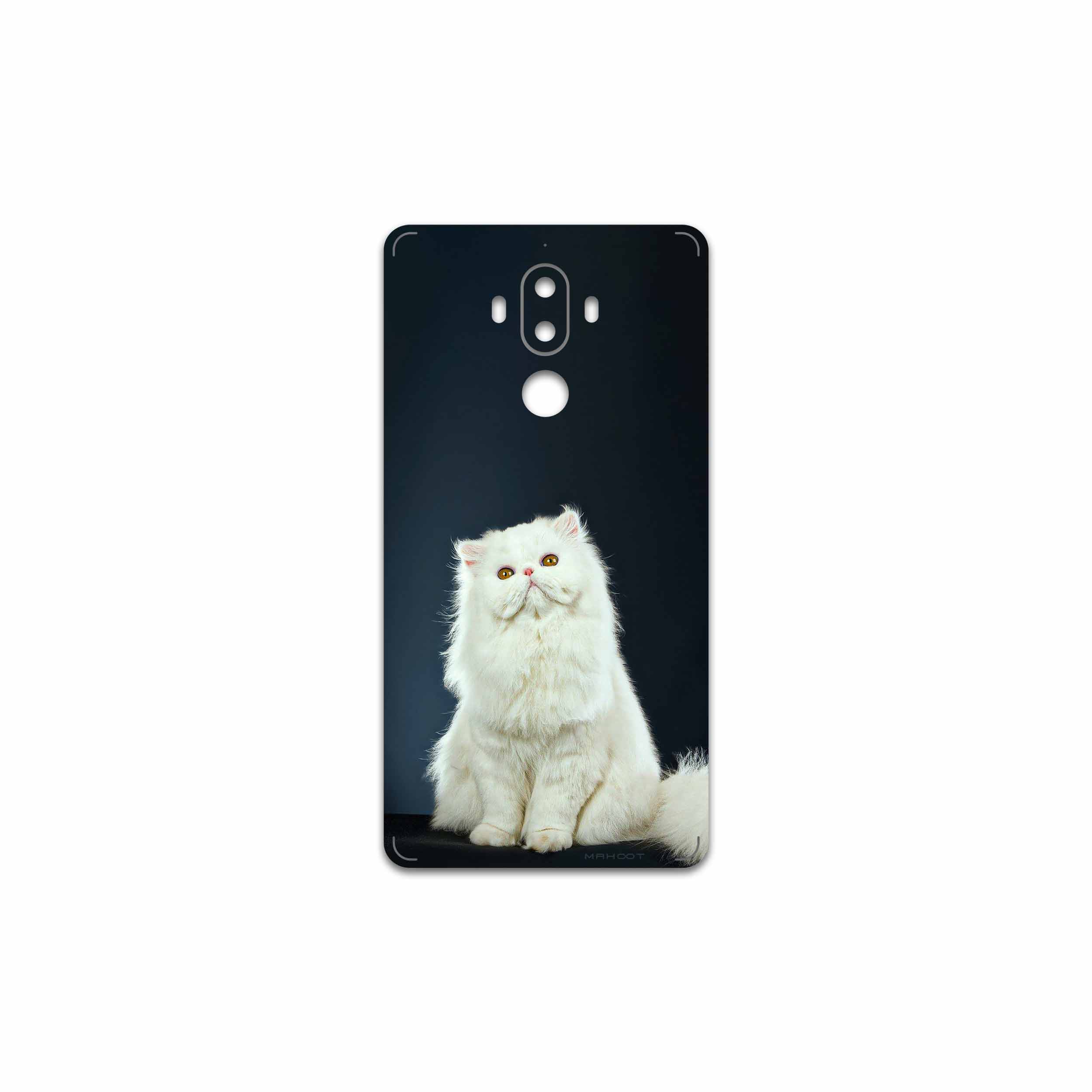 برچسب پوششی ماهوت مدل Persian cat مناسب برای گوشی موبایل هوآوی Mate 9