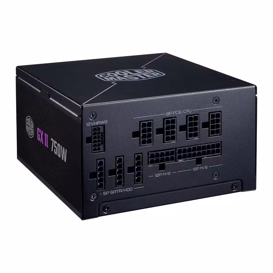 قیمت و خرید پاور کامپیوتر 750 وات تمام ماژولار کولرمستر مدل GX II Gold 750 | یاس ارتباط