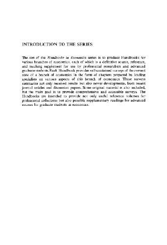 خرید و دانلود نسخه کامل کتاب Handbook of Mathematical Economics, Volume 2