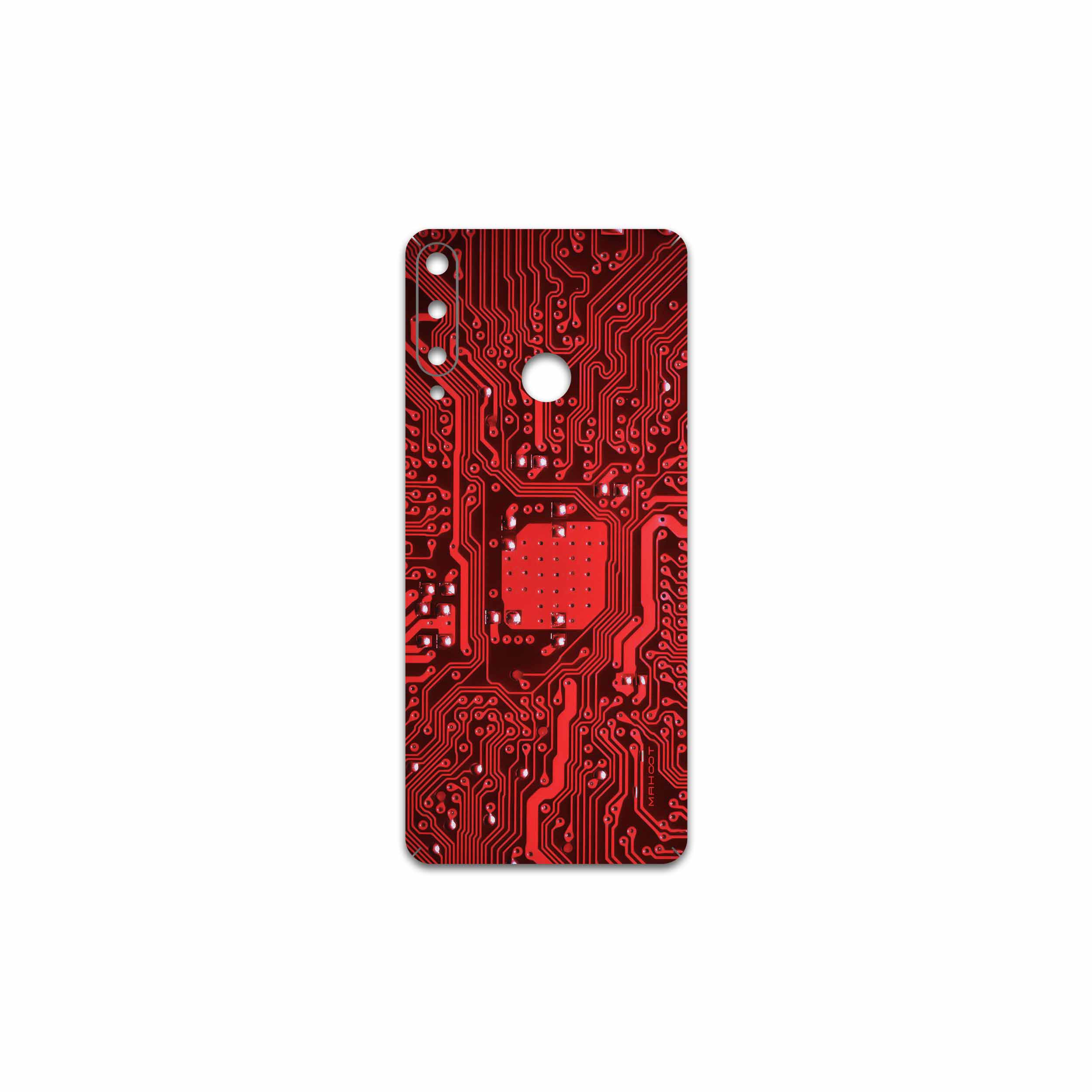 برچسب پوششی ماهوت مدل Red Printed Circuit Board مناسب برای گوشی موبایل هوآوی Y6p