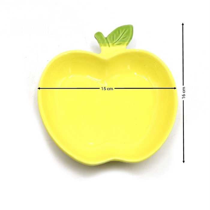 تابه سرامیکی سیب زرد گود