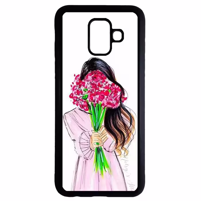 کاور طرح دخترانه کد 6798 مناسب برای گوشی موبایل سامسونگ Galaxy j6