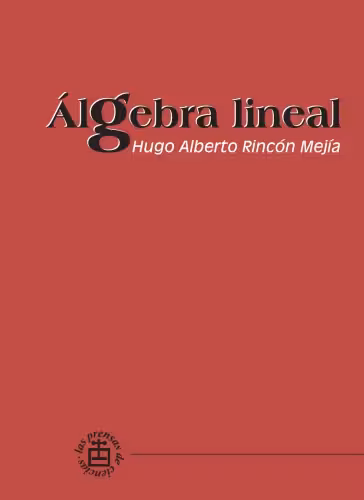 خرید و دانلود نسخه کامل کتاب Álgebra Lineal