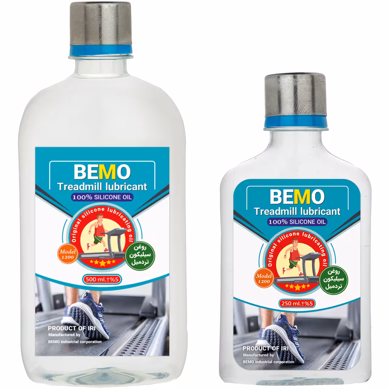 روغن تردمیل بمو مدل G-750 حجم 750 میلی لیتر بسته 2 عددی