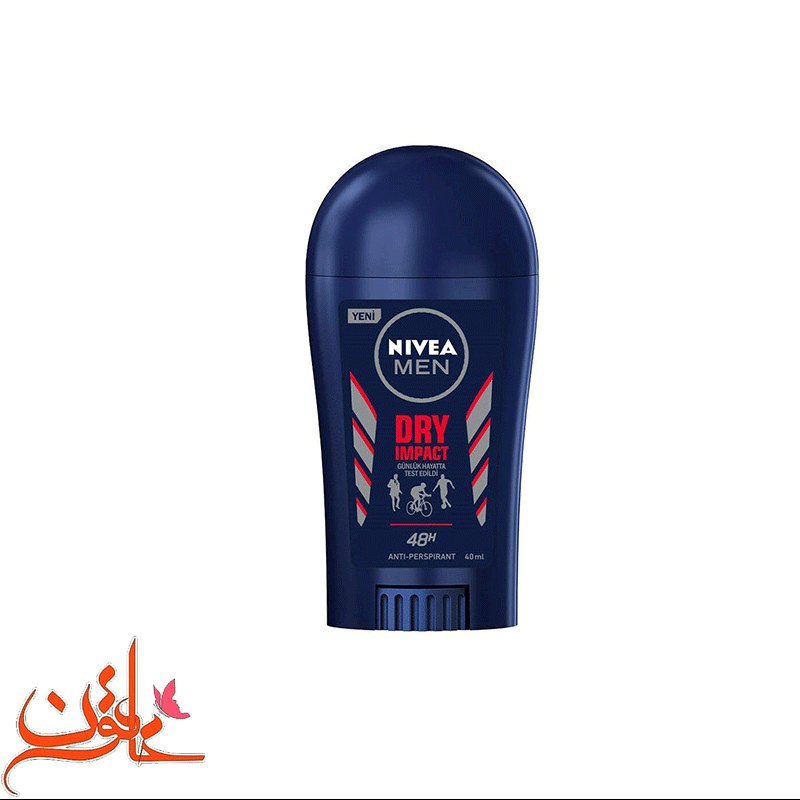 مام صابونی مردانه نیوآ مدل Dry Impact حجم 40 میل