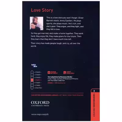 کتاب Love Story اثر Erich Segal انتشارات زبان مهر