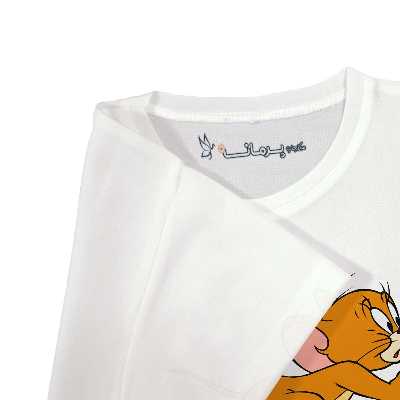 تی شرت بچگانه پرمانه طرح tom and jerry کد pmt.2976