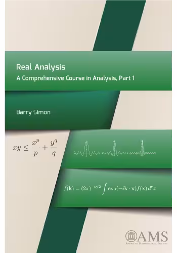 خرید و دانلود نسخه کامل کتاب Real Analysis - A Comprehensive Course in Analysis, Part 1