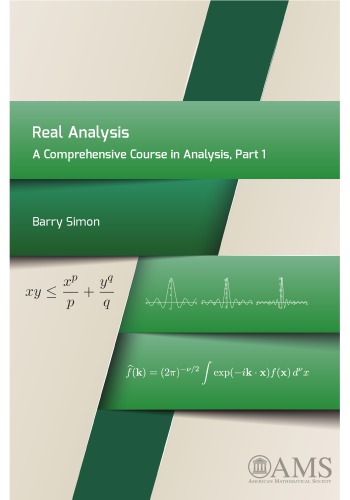 خرید و دانلود نسخه کامل کتاب Real Analysis - A Comprehensive Course in Analysis, Part 1