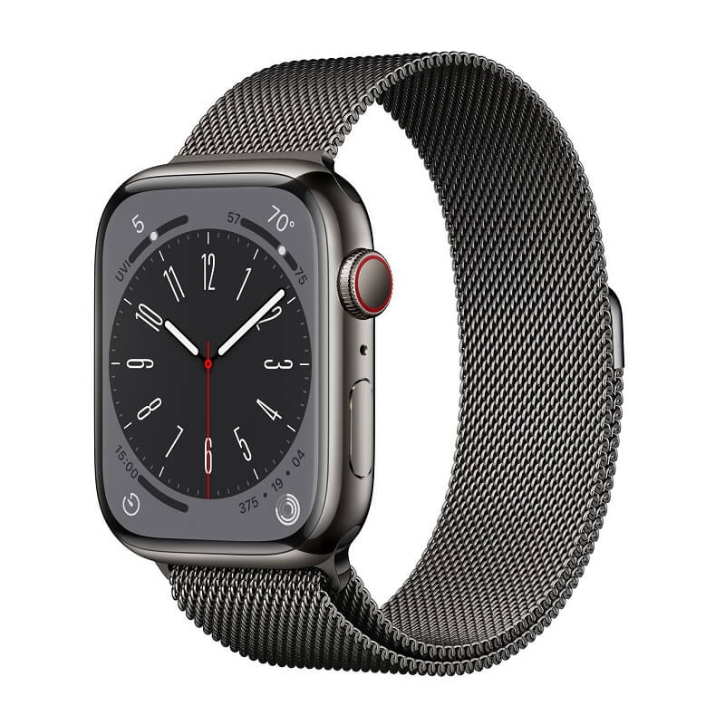 ساعت اپل Apple Watch Series 8 45mm Milanese Stainless Steel