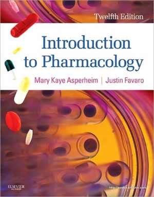 [PDF] دانلود کتاب Introduction To Pharmacology, 12th ed, 2011