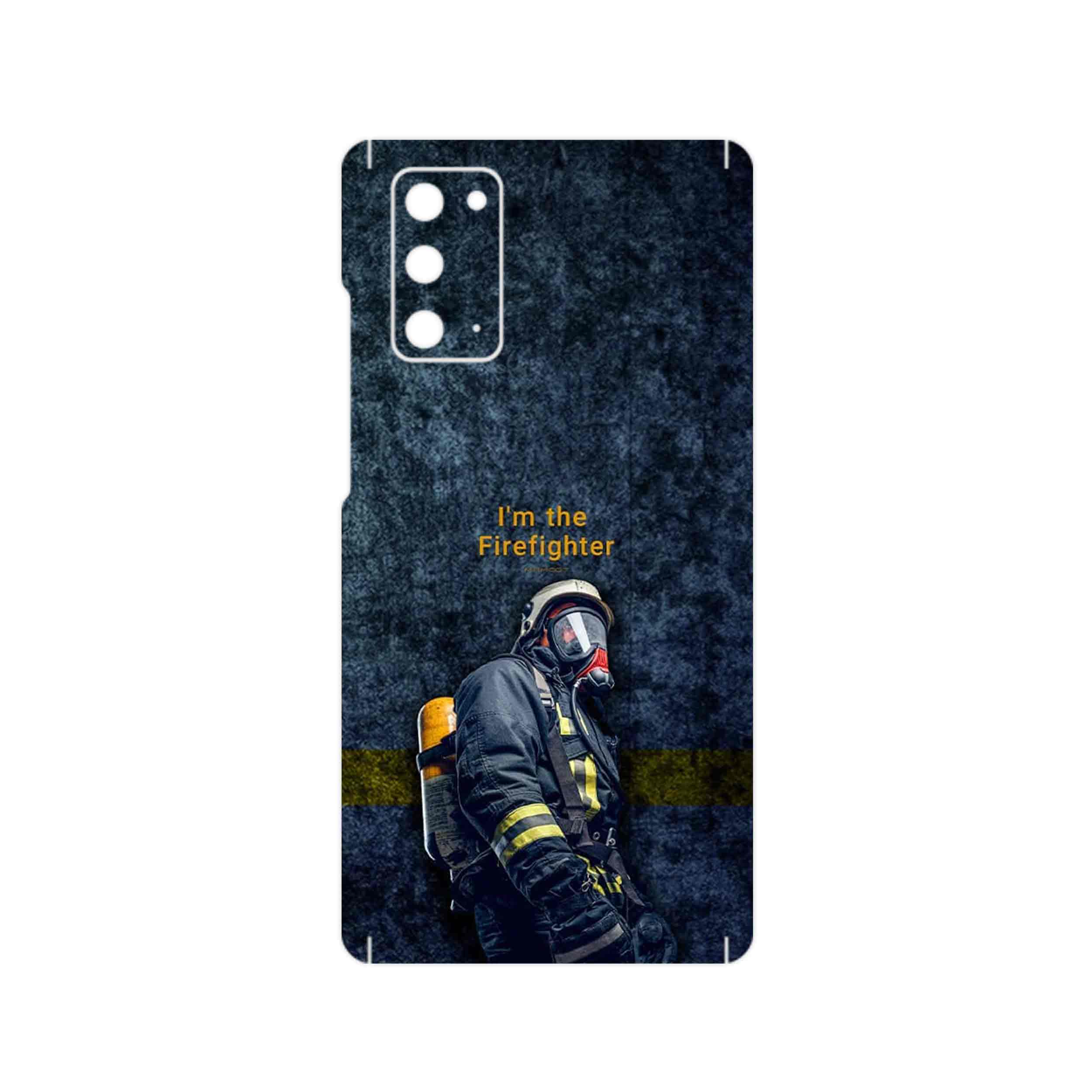 برچسب پوششی ماهوت مدل Firefighter مناسب برای گوشی موبایل سامسونگ Galaxy Note 20