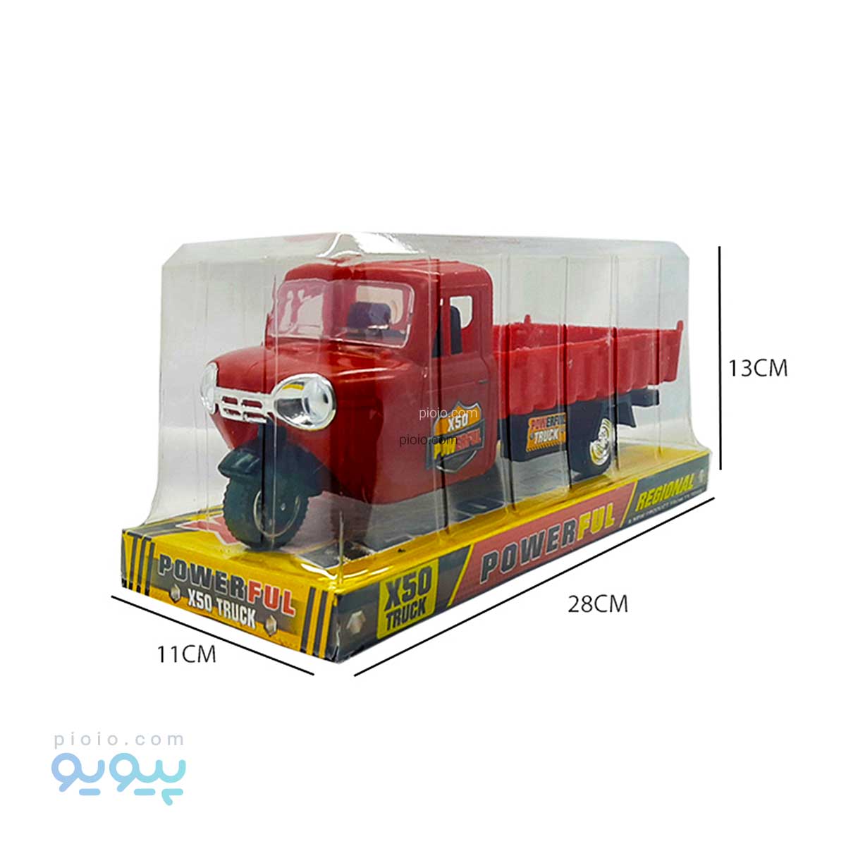 ماشین وانت پلاستیکی سه چرخ هندی آیتم 7330 تک و عمده