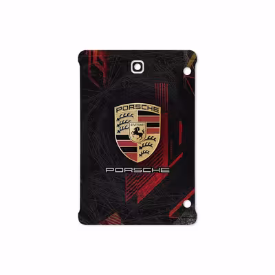 برچسب پوششی ماهوت مدل Porsche-Logo مناسب برای تبلت سامسونگ Galaxy Tab S2 8.0 2015 T715
