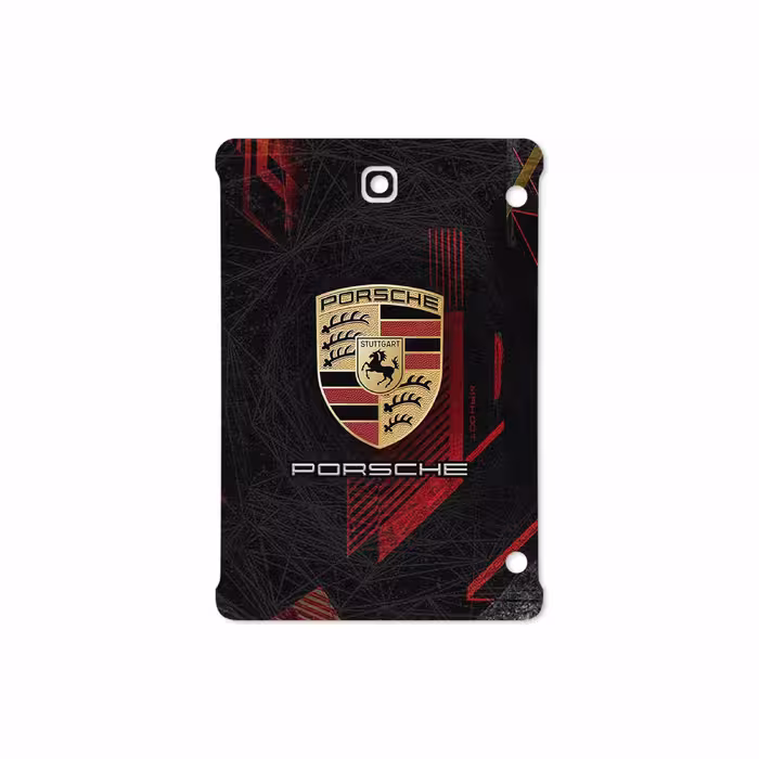 برچسب پوششی ماهوت مدل Porsche-Logo مناسب برای تبلت سامسونگ Galaxy Tab S2 8.0 2015 T715