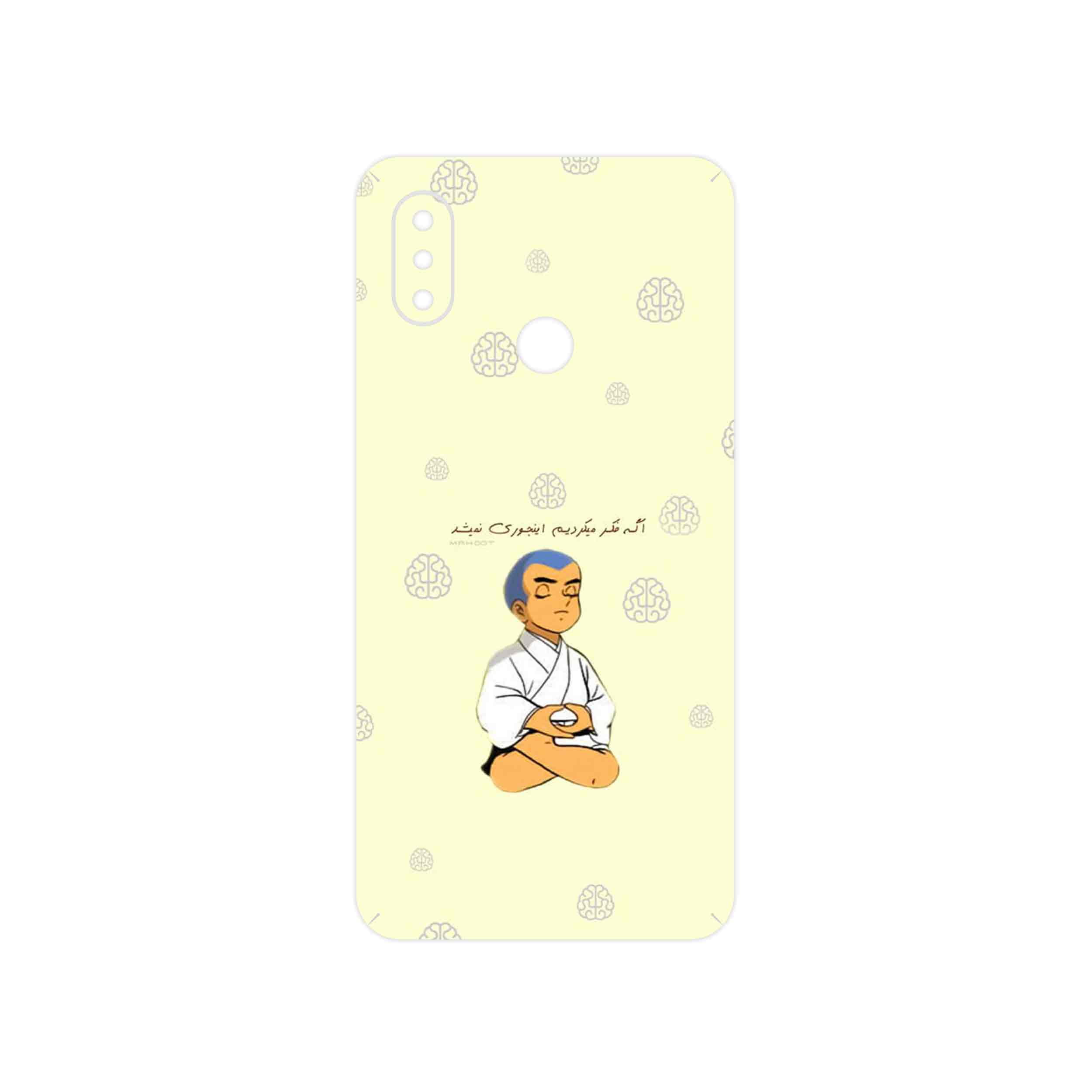 برچسب پوششی ماهوت مدل Ikkyu-san مناسب برای گوشی موبایل شیائومی Mi 8