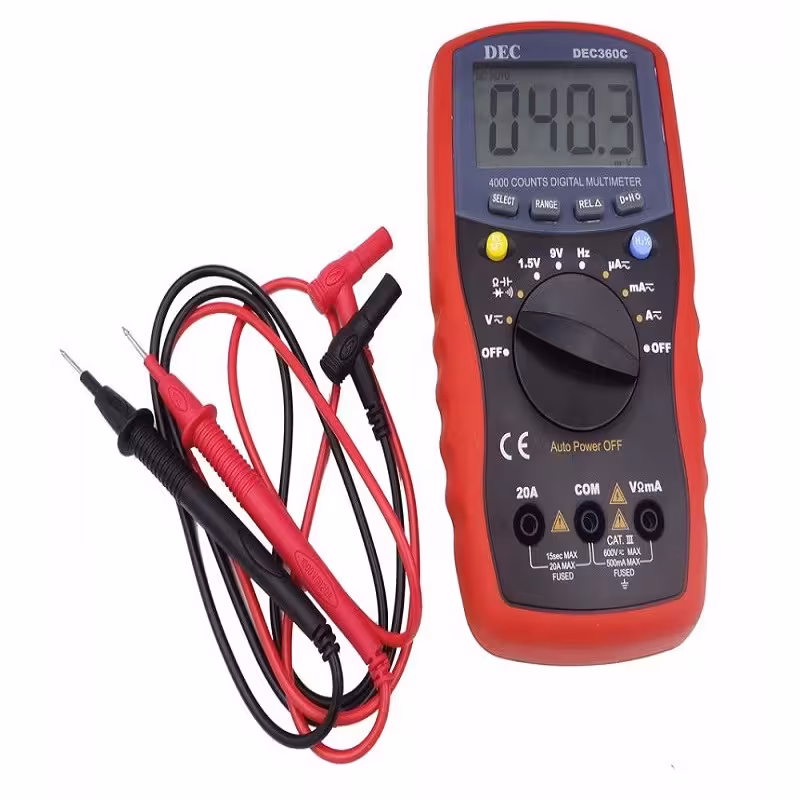مولتی متر اتو رنج DEC360C