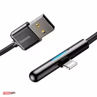 کابل تبدیل USB به Lightning بیسئوس مدل Iridescent Lamp CAL7C-A01 طول 1 متر