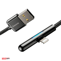 کابل تبدیل USB به Lightning بیسئوس مدل Iridescent Lamp CAL7C-A01 طول 1 متر